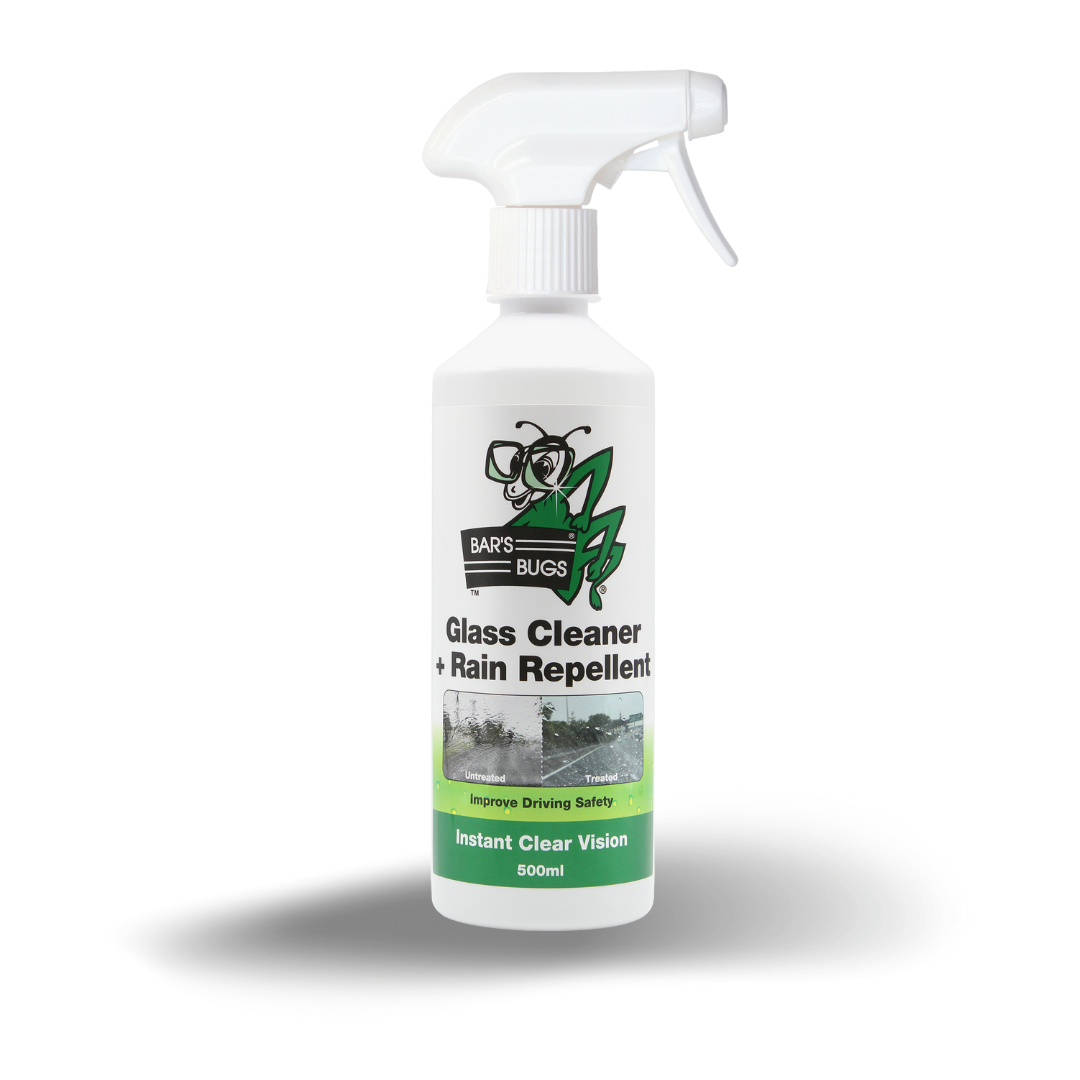 Glass Cleaner With Rain Repellent Front with Shadow