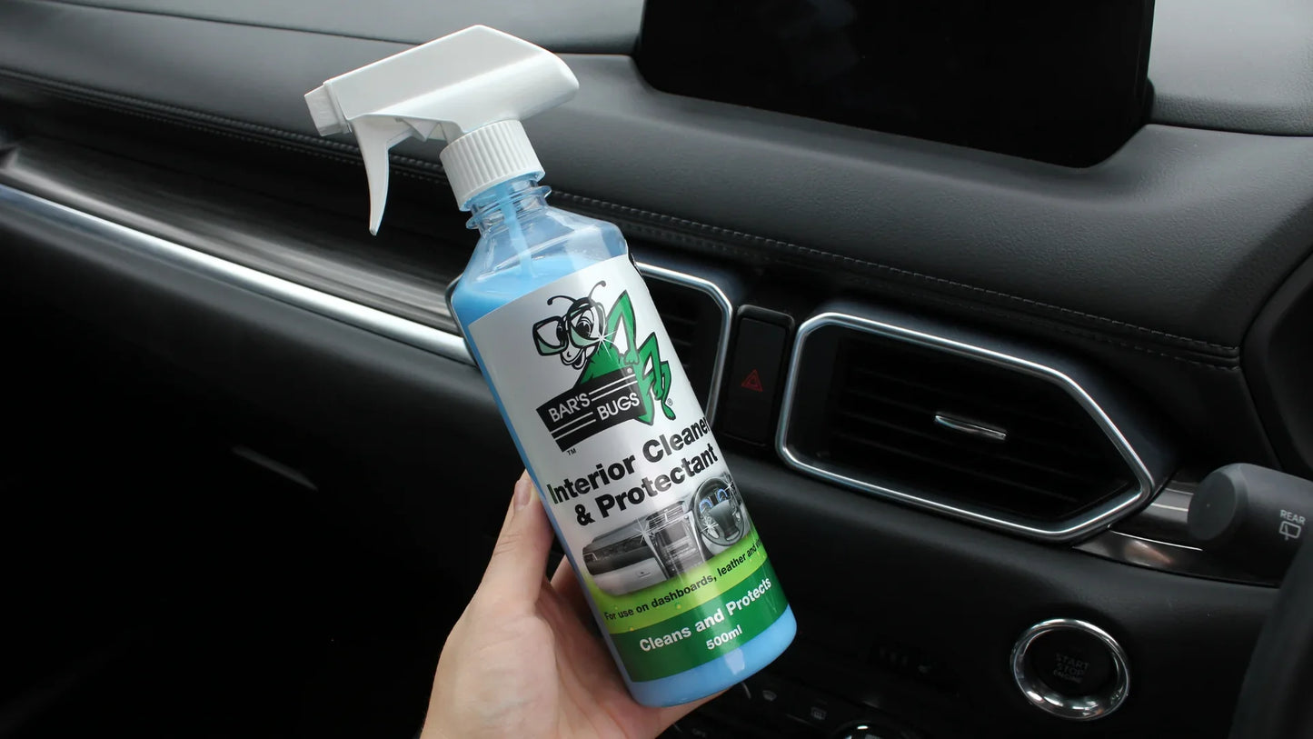 Interior Cleaner and Protectant 500ml Black Leather Interior